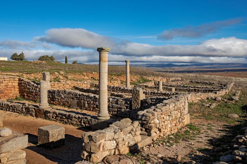 Paisaje ruinas